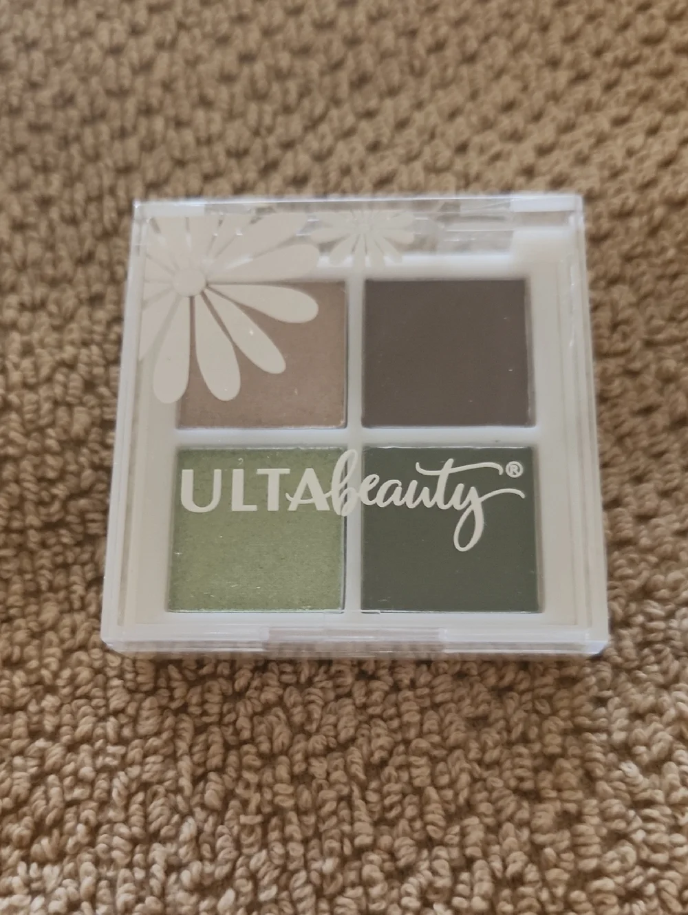 3/$15 Ulta Beauty Eyeshadow Mini Quad Palette Shades of Brown & Green, NEW